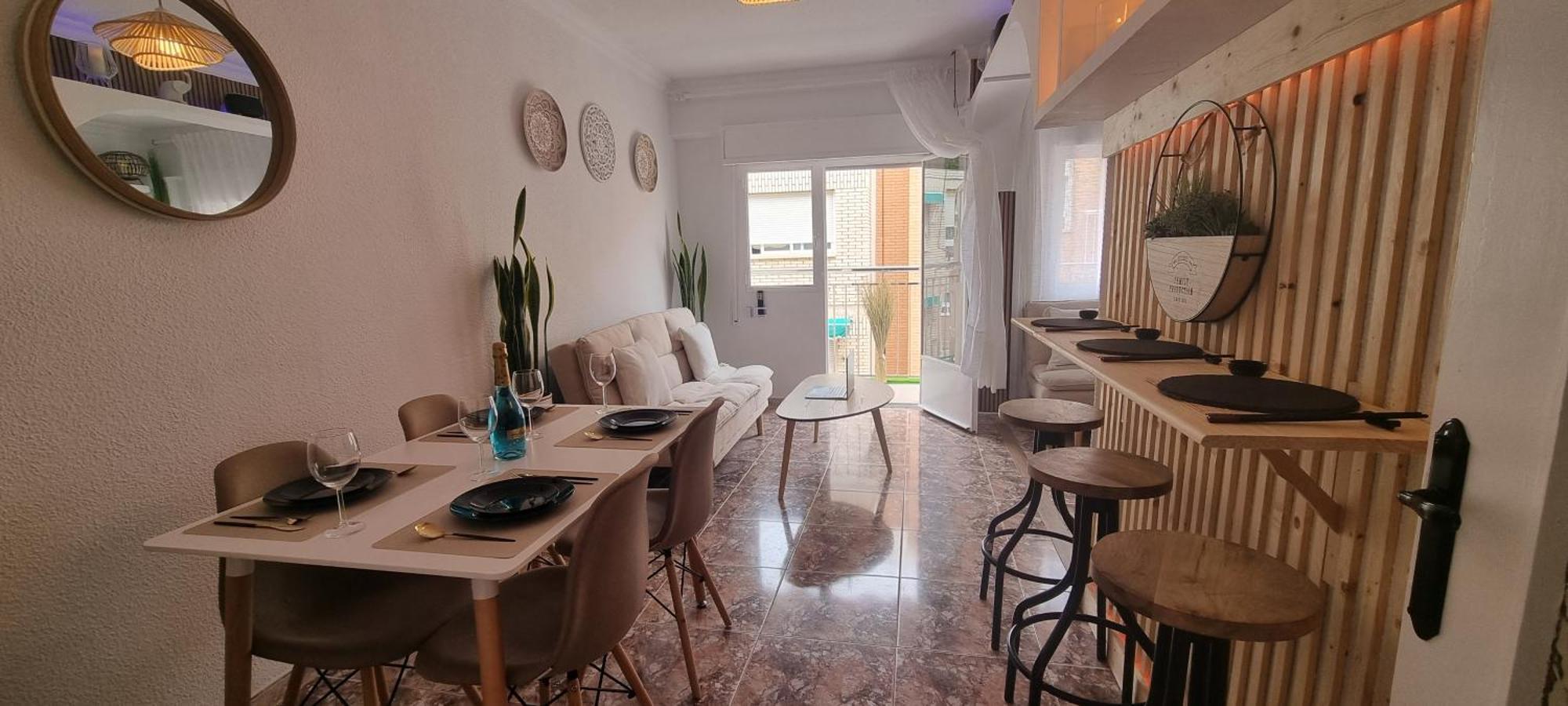 Wabi Beach Home - Frente Al Mar Con Aire Acondicionado Águilas Buitenkant foto